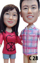 Realistic Couple Figurine