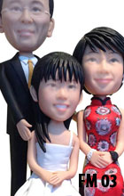 Chinese Family Figurine